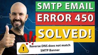 FIX "Reverse DNS does not match SMTP banner" Working Guide 2024 [SOLVED]!