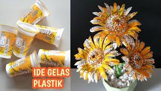 Ide Kreatif dari Gelas Plastik Bekas yang Tak terpikirkan || Ide Barang Bekas Gelas Plastik