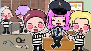 I'm The Only Girl In A Jail Full Of Boys  Sad Story | Toca Life World | Toca Boca