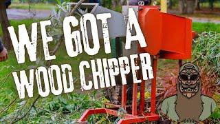 Testing Out Our New Kohler Wood Chipper | The Grateful Gardener