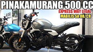 PINAKAMURANG 500CC EXPRESSWAY LEGAL 500AC PRESYO AT SPECS| VOGE BILIS NG RELEASE NG OR AT CR