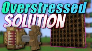 Create - ELECTRIC MOTOR not powering MECHANICAL CRAFTER "Overstressed" SOLUTION   (Minecraft Mod)