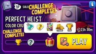 Color Crush   Rainbow  Solo Challenge Perfect Heist | Match Masters Solo Challenge