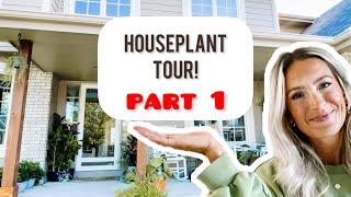 HOUSEPLANT TOUR 200+ PLANTS - Part 1 - PORCH Houseplants Moved OUTSIDE for Summer ️🪴