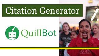 How to Generate Citation with Quillbot | Generate Citation using Quillbot