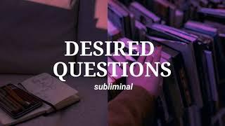 EXAM QUESTIONS| subliminal