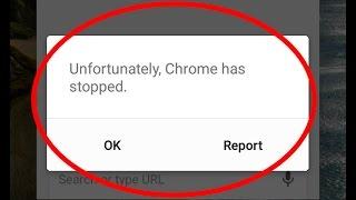 Fix Unfortunately Chrome has stopped working in Android|Tablet