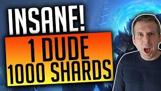 1 DUDE 1000 ANCIENT SHARDS! THIS IS DISGUSTING! | Raid: Shadow Legends| Raid: Shadow Legends
