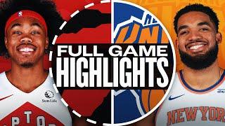 Game Recap: Knicks 139, Raptors 125