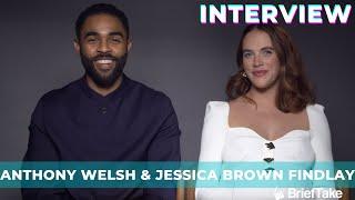 Anthony Welsh & Jessica Brown Findlay talk The Flatshare & filming in London in the summer