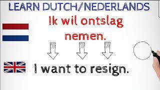 Learn dutch nt2 nederlands leren, zinnen #learndutch