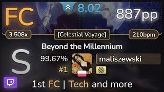  8.0⭐ maliszewski | HAGISOPH - Beyond the Millennium [Celestial Voyage] +HD 99.67% FC #1 | 887pp