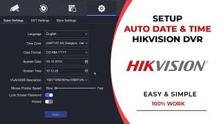How to Automatically Set Hikvision DVR Time and Date