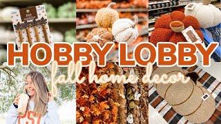 NEW Hobby Lobby FALL DECOR 2024 - 40% OFF Top Picks & Home Decor Must Haves!