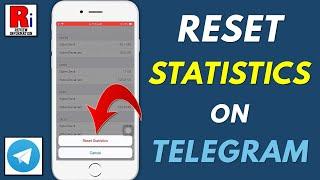 How to Reset Cellular and Wi-Fi Data Usage Statistics on Telegram