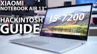 Xiaomi NOTEBOOK AIR HACKINTOSH GUIDE - i5 7200u & MX 150