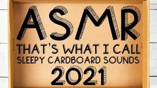 ASMR 4+hrs SLEEPY CARDBOARD SOUNDS 2021