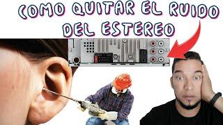 Como quitar el ruido cuando instalamos sonido