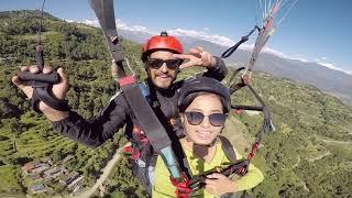 Paragliding In Pokhara Nepal paragliding Vlog,1 Acrobatics  Sound- Anxmus5