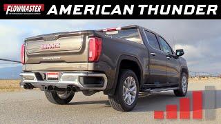 2019 GM Silverado/Sierra 1500 6.2L - American Thunder Cat-back Exhaust 817891