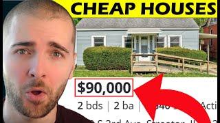 Top 10 Cities to buy CHEAP HOUSES (less than $100,000)