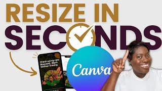 How to Magic Resize Designs in Canva - What Should Know | Canva Tutorial for Beginners @CareyDigital