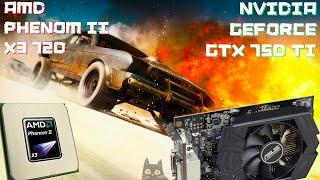 MAD MAX | #AMD #PHENOM II X3 720 | #NVIDIA #GEFORCE #GTX 750 TI 2 GB | #TEST | #2024