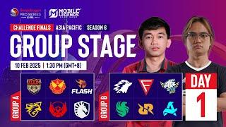  [EN] AP Mobile Legends: Bang Bang | Snapdragon Mobile Challenge Finals Group Stage | S6 | Day 1