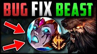 UDYR BUG FIXED TO S TIER! (Best Build/Runes) How to Play Udyr Jungle & CARRY for Beginners S14