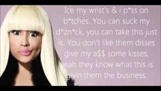 Stupid Hoe (Clean) Nicki Minaj Lyrics