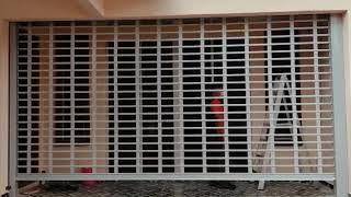 Grill Type Roller Shutter Door