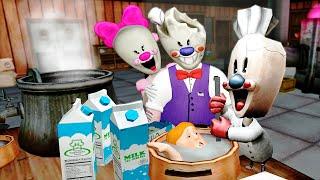 Ice Scream 6 makes ice cream from children funny animation part 191