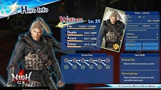 Nioh Warriors William