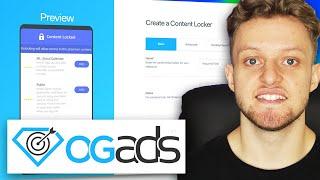 How To Create a Content Locker With OGAds (Step By Step)