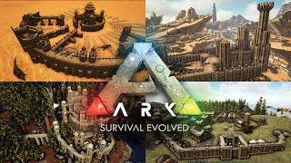 All ARK EPIC BUILDS in 1 Video