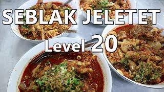 2 VS 1 | MAKAN 4 MANGKOK SEBLAK JELETET MURNI Lvl 5 Ft Enjoyaja | Special 80K Subs