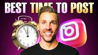 The BEST Time To Post on Instagram To Go Viral (ALGORITHM UPDATE 2024)