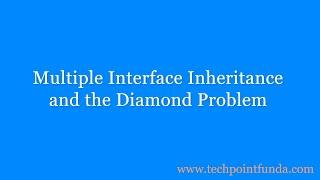 Multiple Inheritance C# | Multiple Interface Inheritance and Diamond Problem Solution C# 8