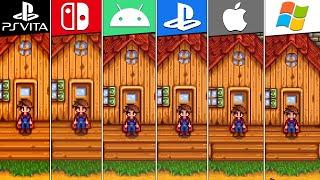 Stardew Valley - Graphics Comparison ( PC vs macOS vs PS4 vs Nintendo Switch vs PS Vita vs Android )