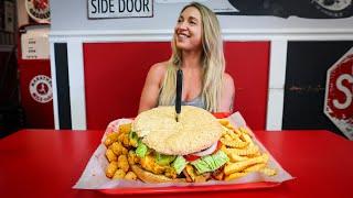 A Man Bet $100 I Couldn't Beat Algood Diner's 5lb Burger Challenge