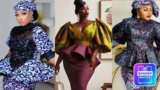 2024 Elegant Ankara Outfit || Skirt and Blouse; African fashion trends || Ankara styles for ladies