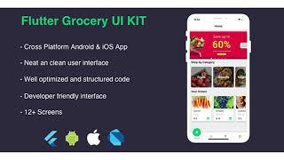 Flutter Grocery App UI Kit | Codecanyon Scripts and Snippets