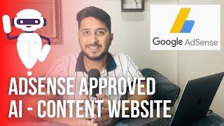 ADSENSE APPROVED on AI Based Content Website in 24 Hours With 40 Posts - How I DID It