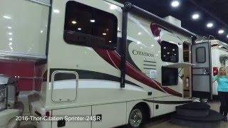 2016 Thor Motor Coach Citation Sprinter 24SR