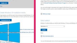 Unduh ISO Windows 10 Dari Website Microsoft Tanpa Media Creation Tool