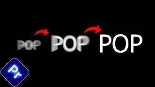 Efecto POP en Premiere Pro (Tutorial rápido)