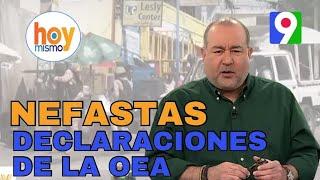 Nefastas declaraciones de La OEA respecto a situación de Haití | Hoy Mismo