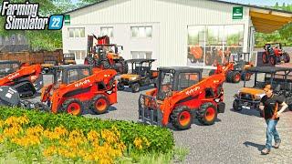 NEW KUBOTA DEALERSHIP (KUBOTA DLC FS22) | Farming Simulator 22