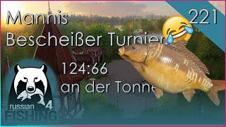 221 - Bernsteinsee Turnier - Mannis Bescheißer Turnier - 124:66 an der Tonne - Russian Fishing 4(01)