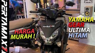 Review Yamaha GEAR Ultima Hybrid Standar Warna Hitam Glossy Matic Harga Murah 125cc #gearhybrid